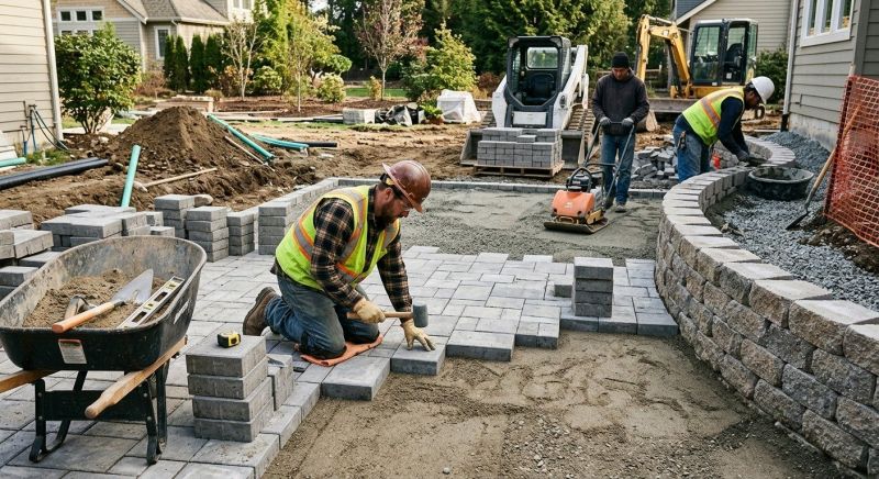 Garden Pavers Installation in Norwalk, CT